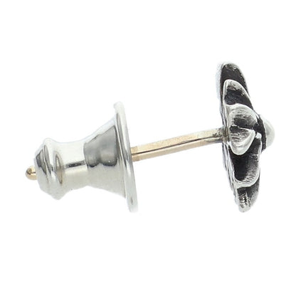 Chrome Hearts No2 CH PLS Stud Silver Earring Size ONE SIZE