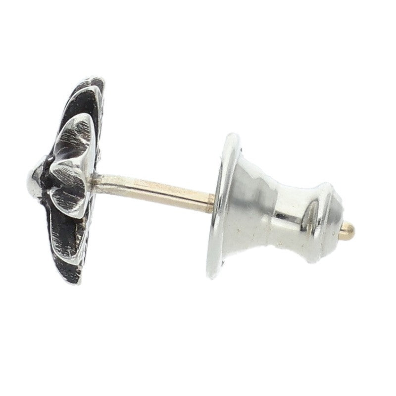 Chrome Hearts No2 CH PLS Stud Silver Earring Size ONE SIZE