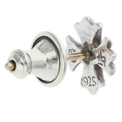 Chrome Hearts No2 CH Plus Stud Silver Earring Size ONE SIZE