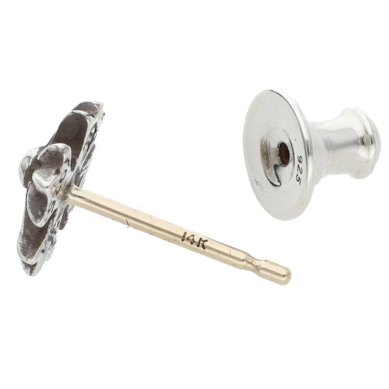 Chrome Hearts No2 CH Plus Stud Silver Earring Size ONE SIZE