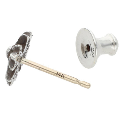 Chrome Hearts No2 CH Plus Stud Silver Earring Size ONE SIZE