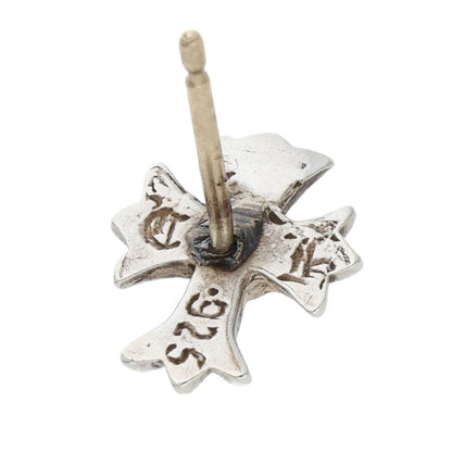 Chrome Hearts No2 CH Cross Stud Silver Earring