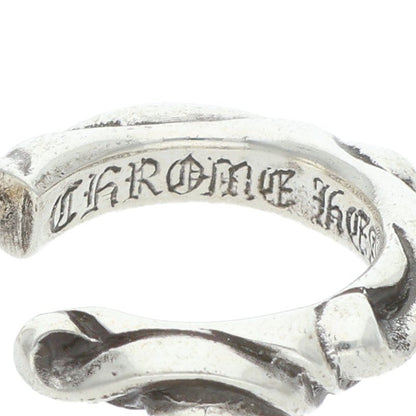 Chrome Hearts Scroll Hoop 925 Silver Earring