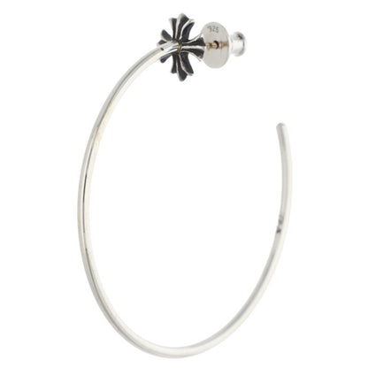 Chrome Hearts CH PLS Silver Hoop Earring Size ONE SIZE