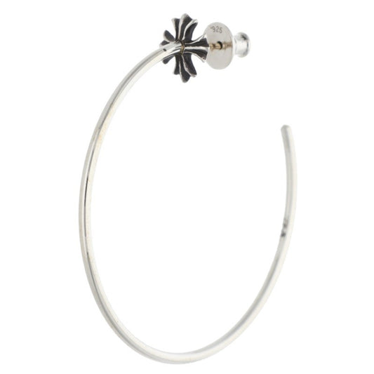 Chrome Hearts CH PLS Silver Hoop Earring Size ONE SIZE
