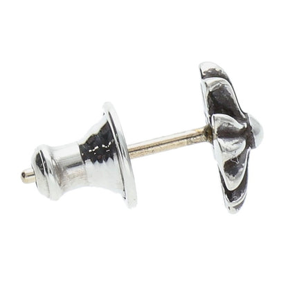 Chrome Hearts 925 Silver CH Cross Stud Earring Size ONE SIZE