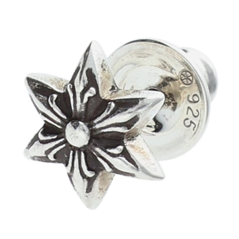 Chrome Hearts 925 Silver Star Stud Earring Size ONE SIZE