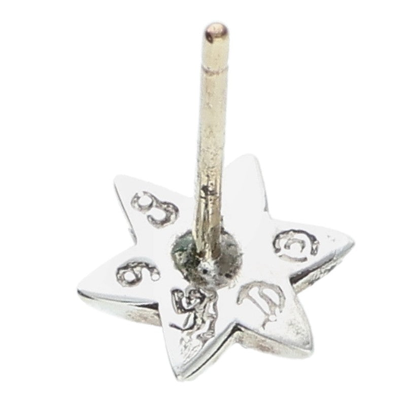 Chrome Hearts 925 Silver Star Stud Earring Size ONE SIZE