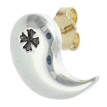 Chrome Hearts Yin Yang Silver & Gold Earring