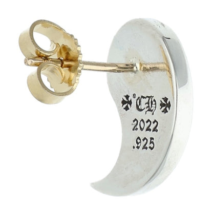 Chrome Hearts Yin Yang Silver & Gold Earring