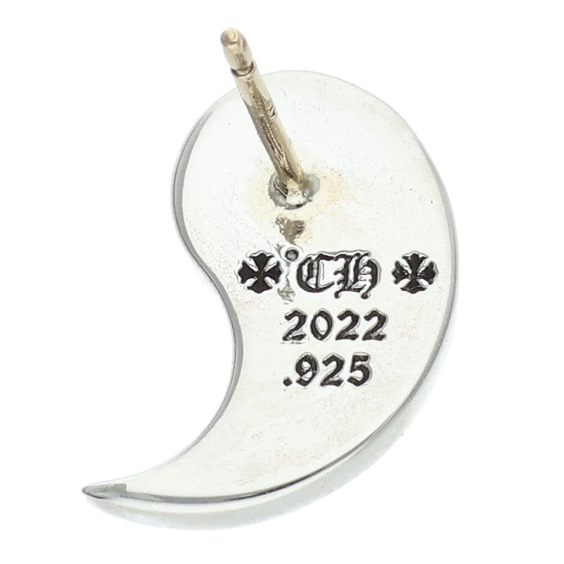 Chrome Hearts Yin Yang Silver & Gold Earring