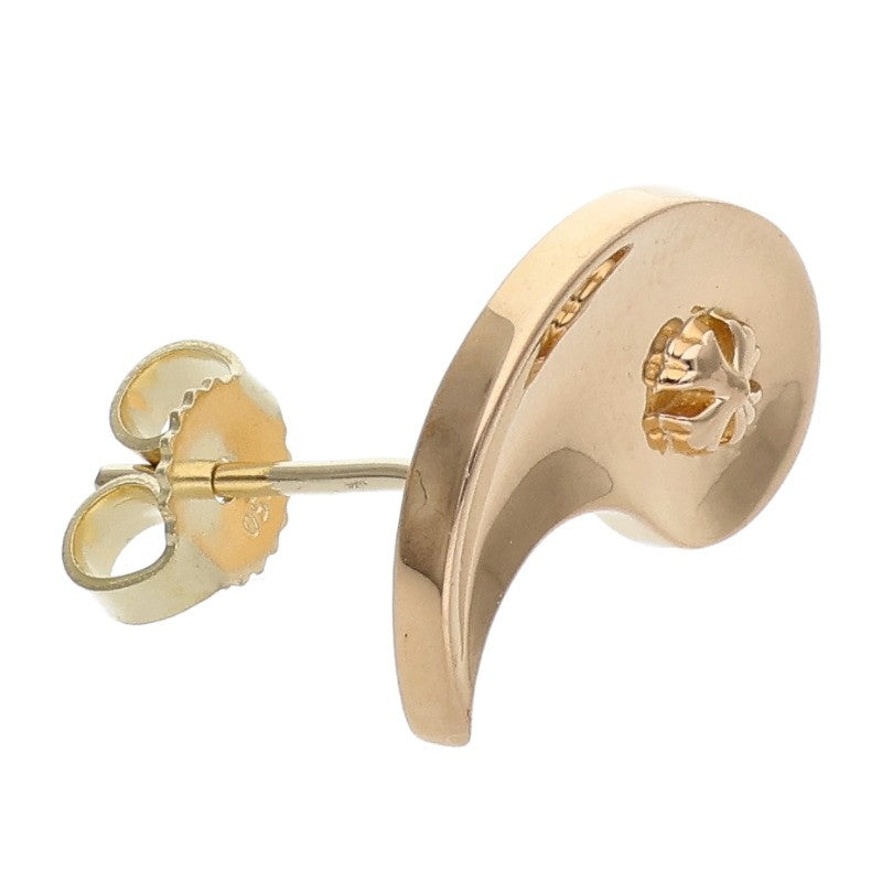 Chrome Hearts 22K Yin Yang Yellow Gold Earring