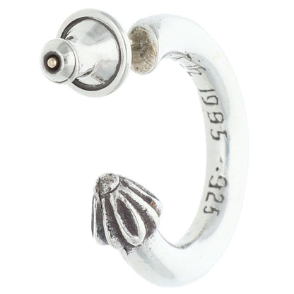 Chrome Hearts Plain Hoop 925 Silver Earring