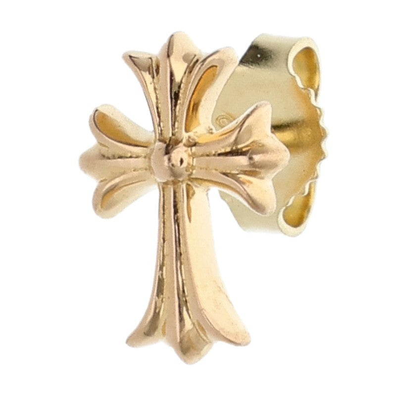 Chrome Hearts 22K No2 CH CRS Gold Stud Earring Size ONE SIZE