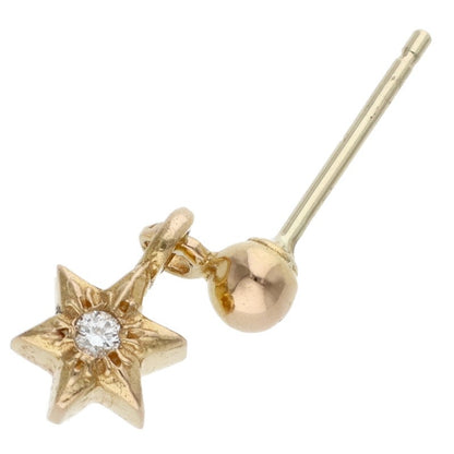 Chrome Hearts 22K TNY STR DRP Diamond Earring