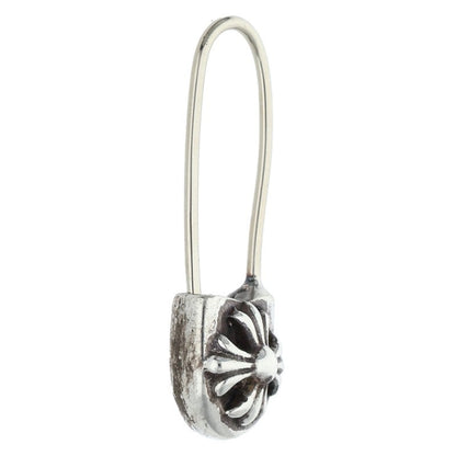 Chrome Hearts ER Safety Pin 925 Silver Earring Size ONE SIZE