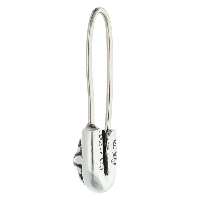 Chrome Hearts ER Safety Pin 925 Silver Earring Size ONE SIZE