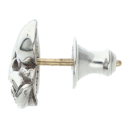 Chrome Hearts Heart Stud Silver Earring