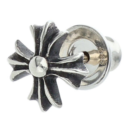 Chrome Hearts #2 CH Plus Stud Silver Earring Size ONE SIZE