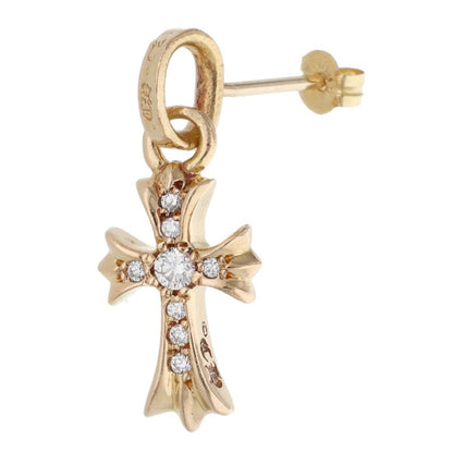 Chrome Hearts 22K Baby Fat Diamond Earring Size ONE SIZE