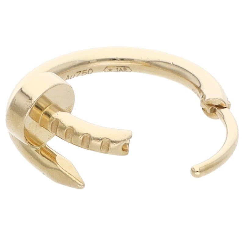 Cartier Juste un Clou 18K YG Yellow Gold Earrings Size ONE SIZE
