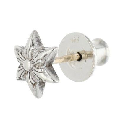 Chrome Hearts Star Stud Silver Earring