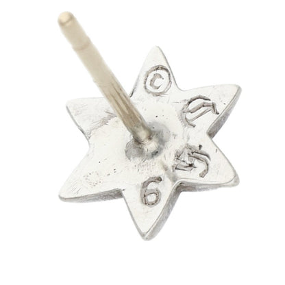 Chrome Hearts Star Stud Silver Earring