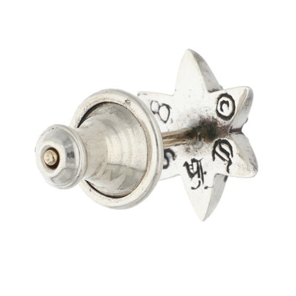 Chrome Hearts CO STAR DMND Stud Earring Size ONE SIZE