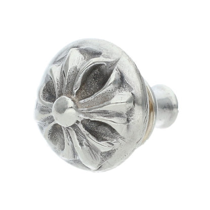 Chrome Hearts Cross Ball Stud Earring Silver Size ONE SIZE