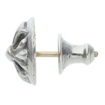 Chrome Hearts Cross Ball Stud Earring Silver Size ONE SIZE