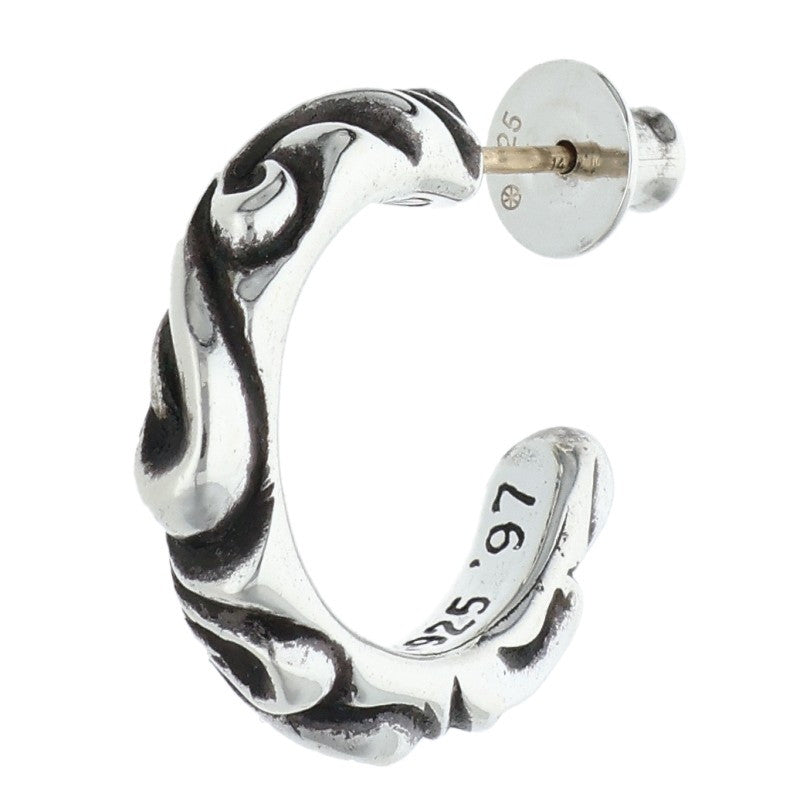 Chrome Hearts SCRL BAND Silver Earring Size ONE SIZE