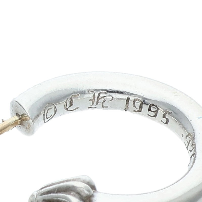 Chrome Hearts HOOP PLAIN Silver Earring