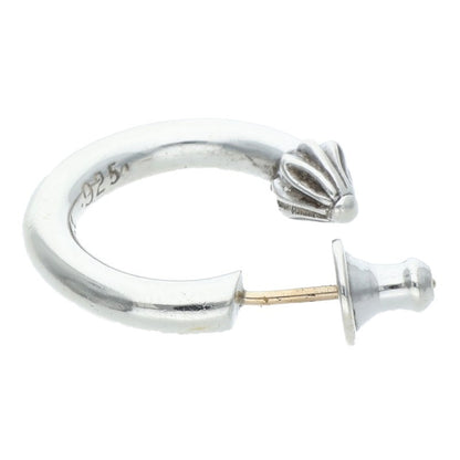 Chrome Hearts HOOP PLAIN Silver Earring