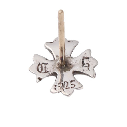 Chrome Hearts No2 CH Plus Stud Silver Earring Size ONE SIZE