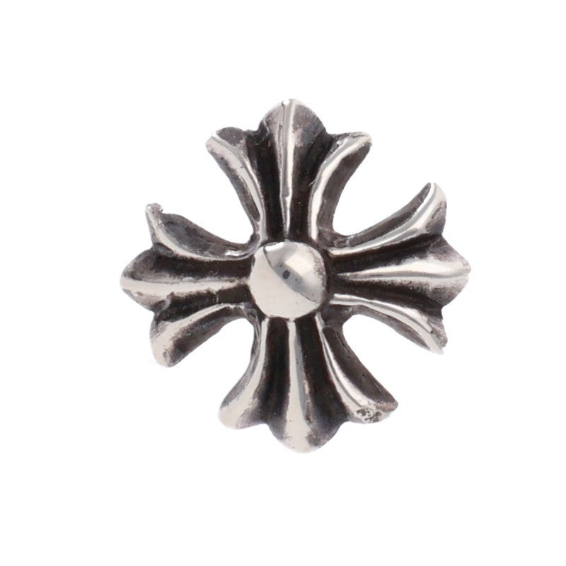 Chrome Hearts No2 CH Plus Stud Silver Earring Size ONE SIZE