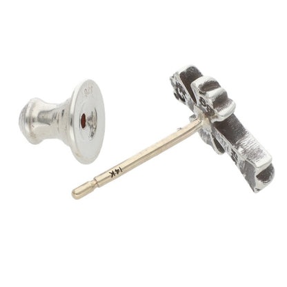 Chrome Hearts CH CRSS 2 FAT Silver Earring Size ONE SIZE