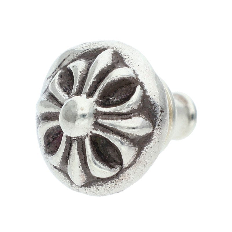 Chrome Hearts STUD CRSBLL Cross Single Earring Size ONE SIZE