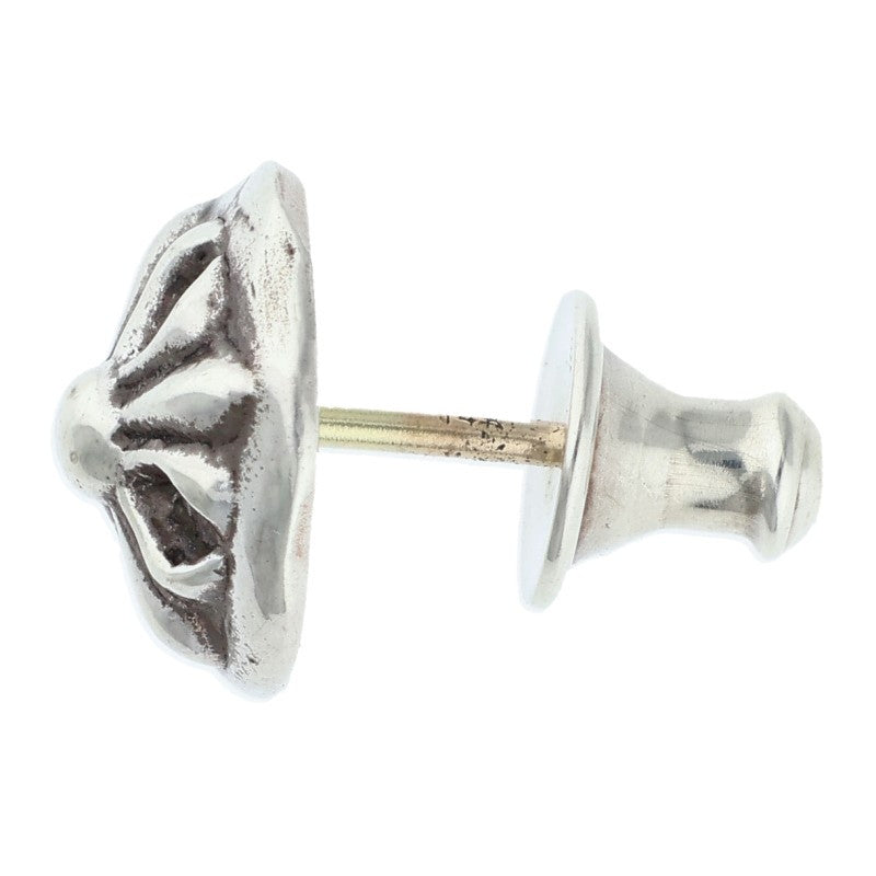 Chrome Hearts STUD CRSBLL Cross Single Earring Size ONE SIZE
