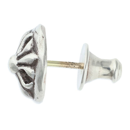 Chrome Hearts STUD CRSBLL Cross Single Earring Size ONE SIZE