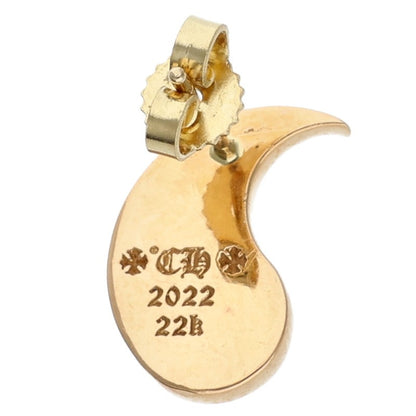 Chrome Hearts YIN YANG 22K Gold Earring