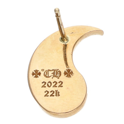 Chrome Hearts YIN YANG 22K Gold Earring