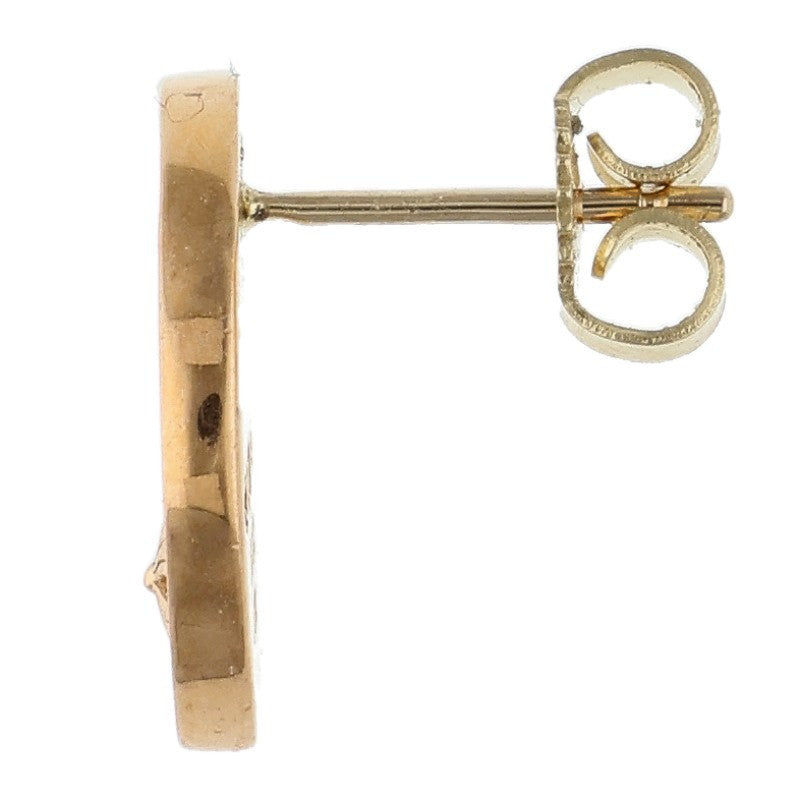 Chrome Hearts YIN YANG 22K Gold Earring