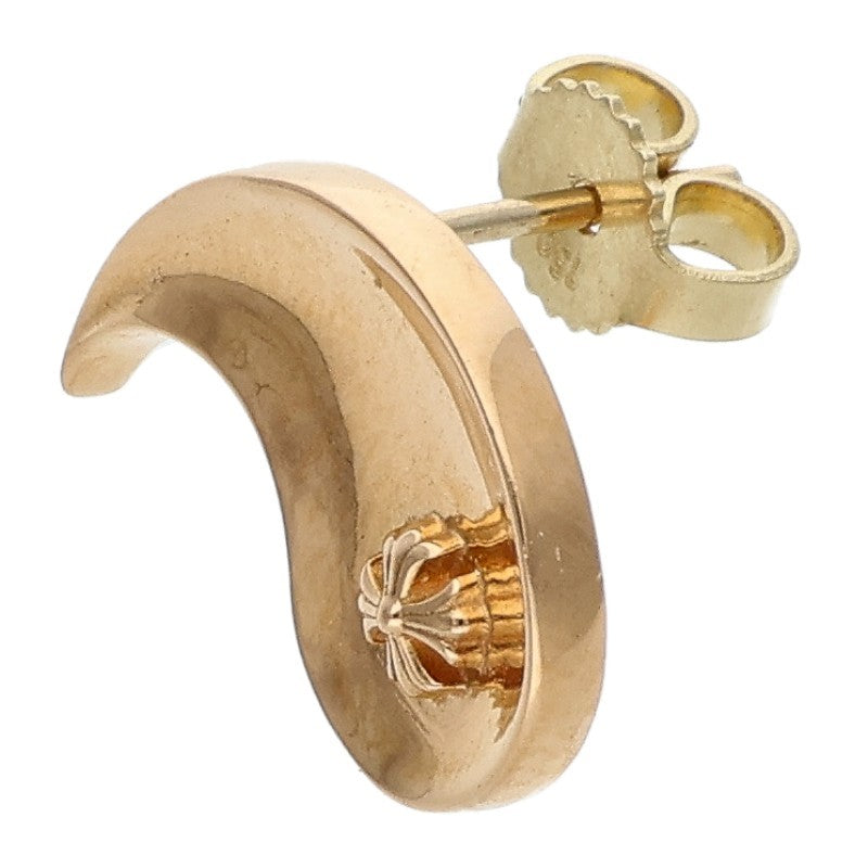 Chrome Hearts YIN YANG 22K Gold Earring