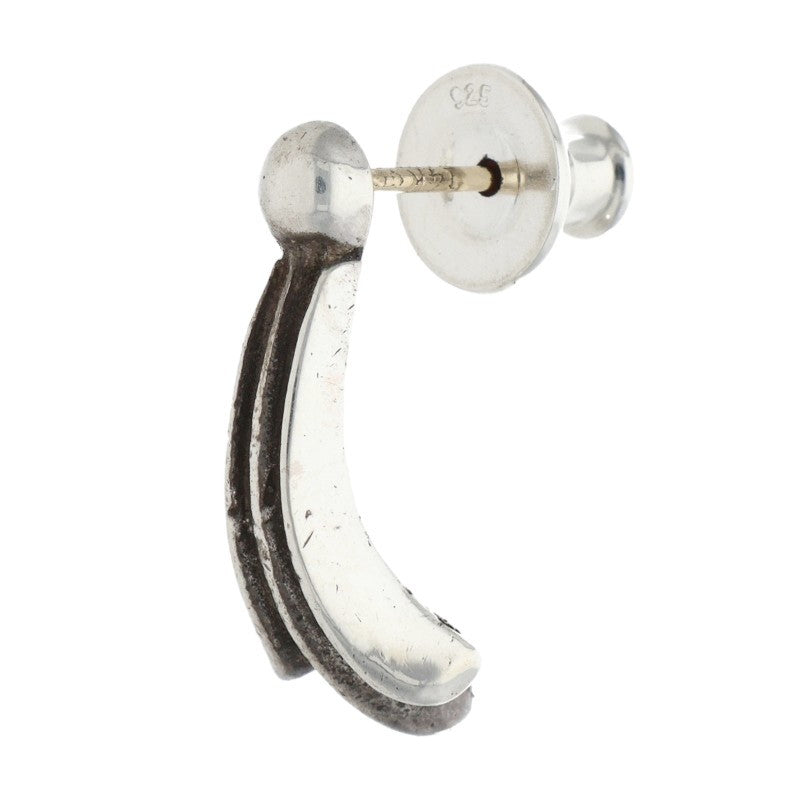 Chrome Hearts Silver Cross Tail Stud Earring Size ONE SIZE