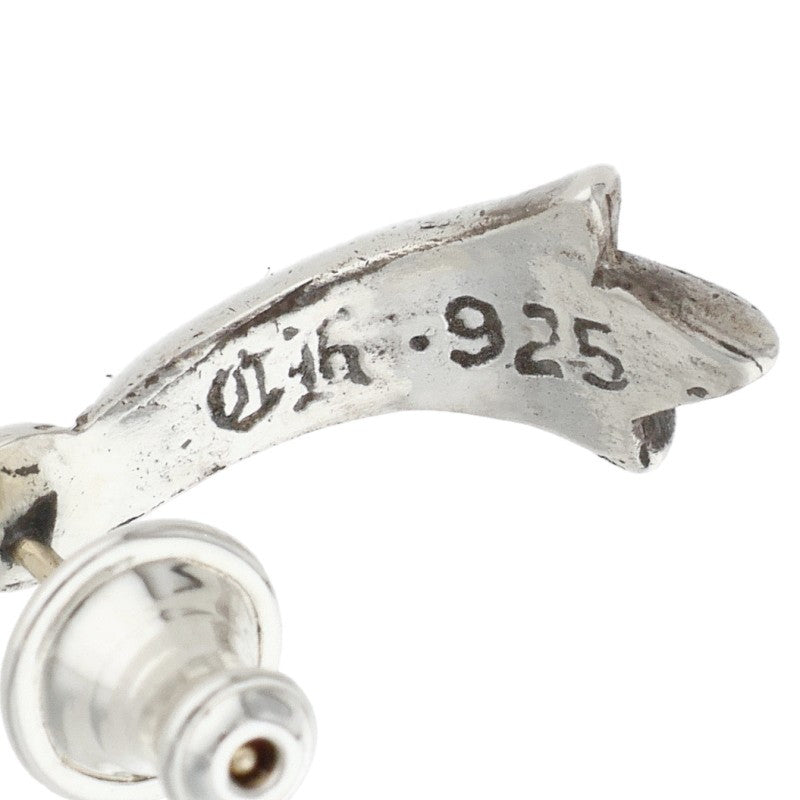 Chrome Hearts Silver Cross Tail Stud Earring Size ONE SIZE