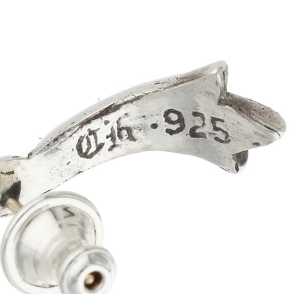 Chrome Hearts Silver Cross Tail Stud Earring Size ONE SIZE