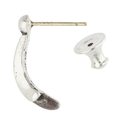 Chrome Hearts Silver Cross Tail Stud Earring Size ONE SIZE