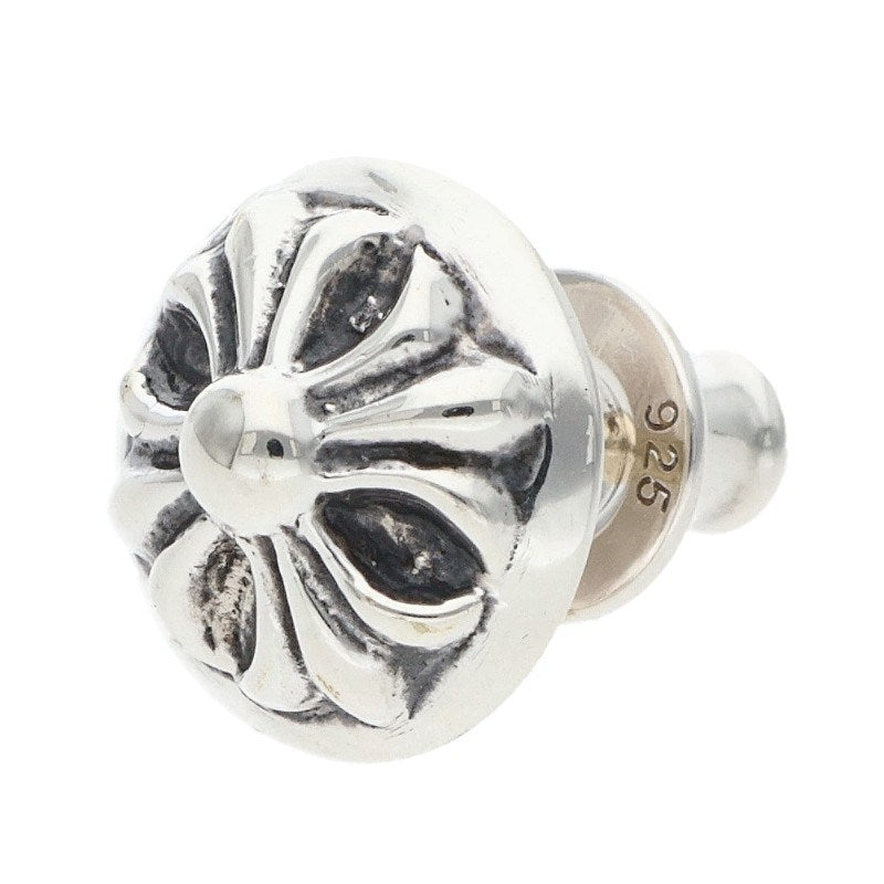 Chrome Hearts STUD CRSBLL Cross Ball Stud Silver Earring