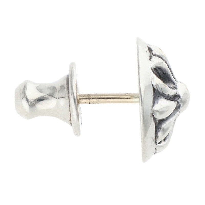 Chrome Hearts STUD CRSBLL Cross Ball Stud Silver Earring