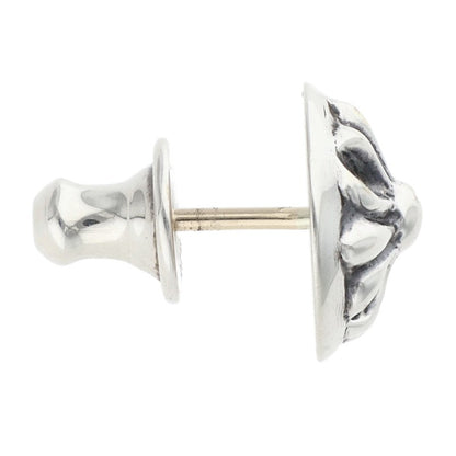 Chrome Hearts STUD CRSBLL Cross Ball Stud Silver Earring